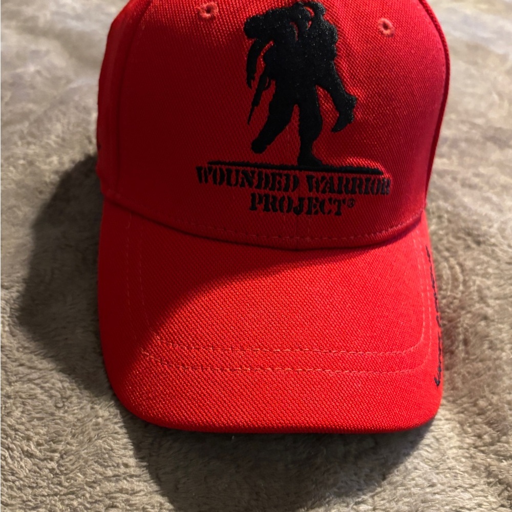 Under Armour Wounded Warrior Project Red Cap Adjustable. New no tags
